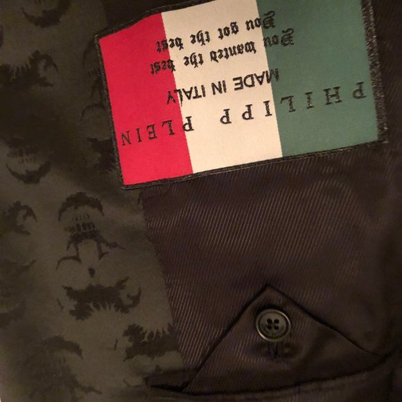 Skull design blazer subtle artsy Philip Plein - Picture 3 of 3